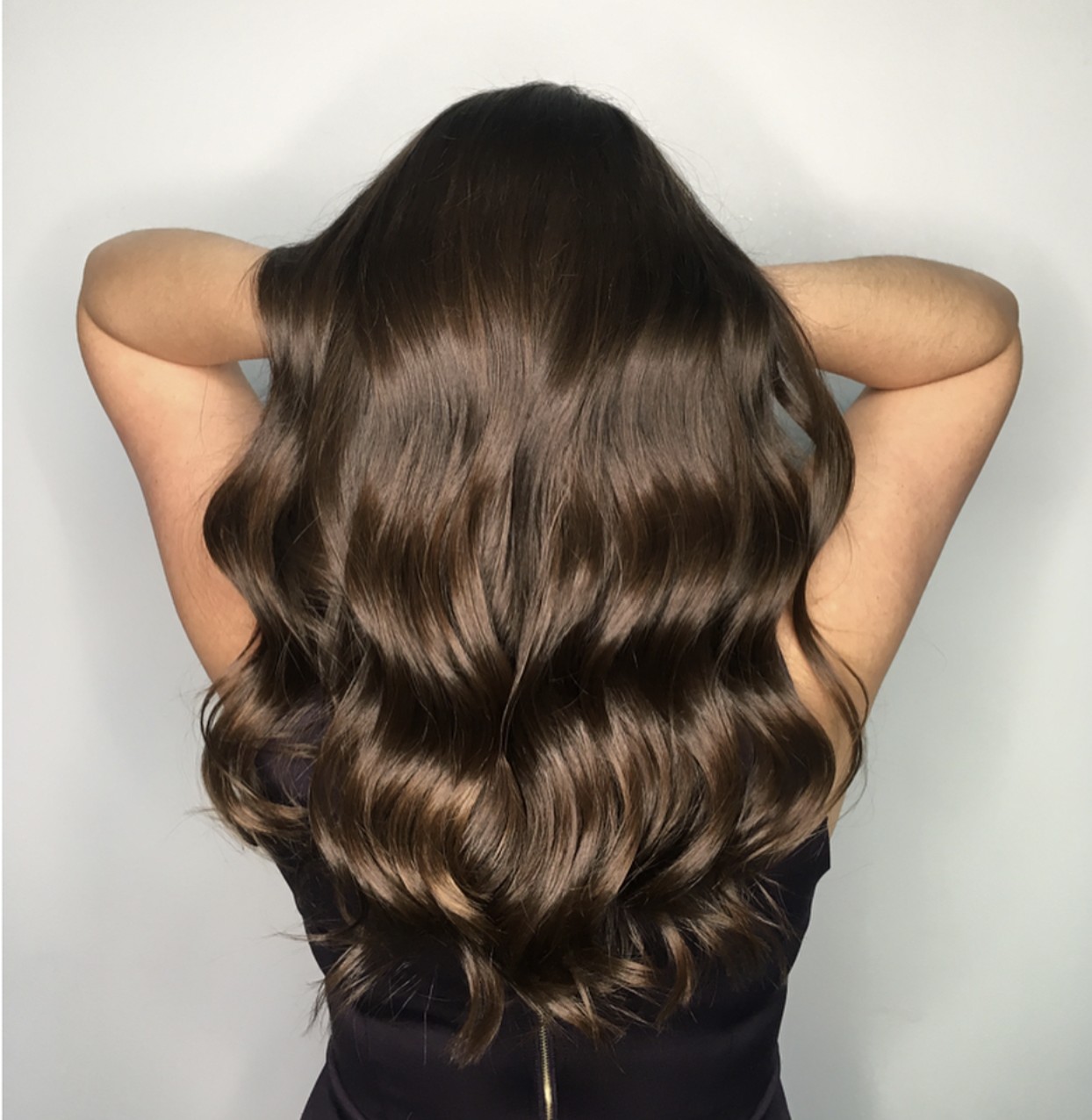 Hair styling by Meo