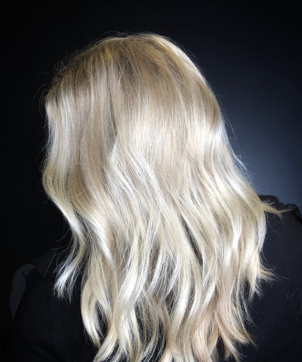 Blonde colour work by Meo