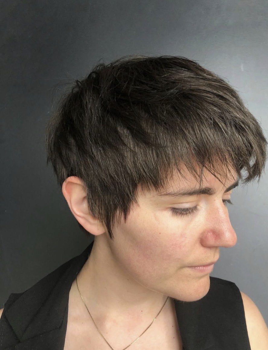Textured pixie cut by Meo