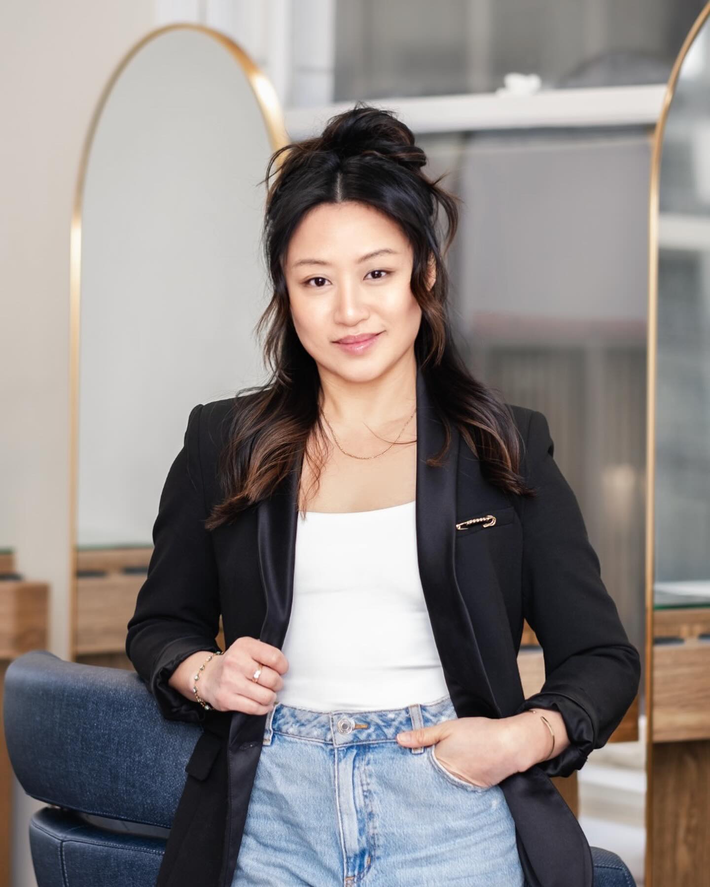 Meo Ho, owner and master stylist at Level Headed Salon